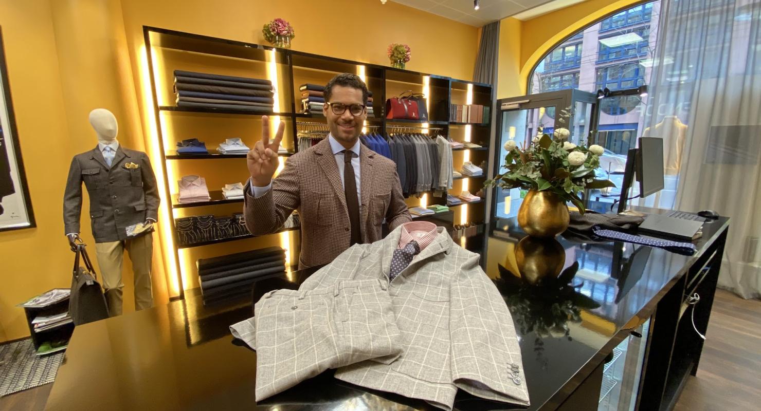 VICTOR LENDOF - Moda upcycled in Lucerna