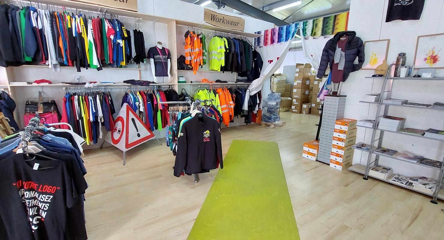 Empreintex Sàrl vêtements professionnels et textiles personnalisés, broderie, sérigraphie, impressions tshirts personnalisés - Réparation & retouche in Vaud