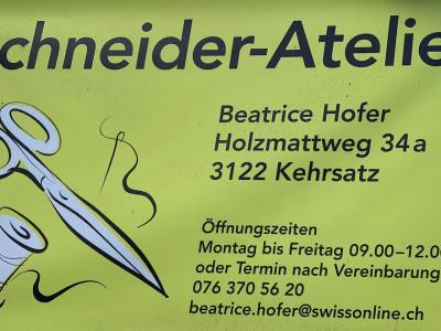 Schneider-Atelier Beatrice Hofer - Upcycled Fashion in Bern