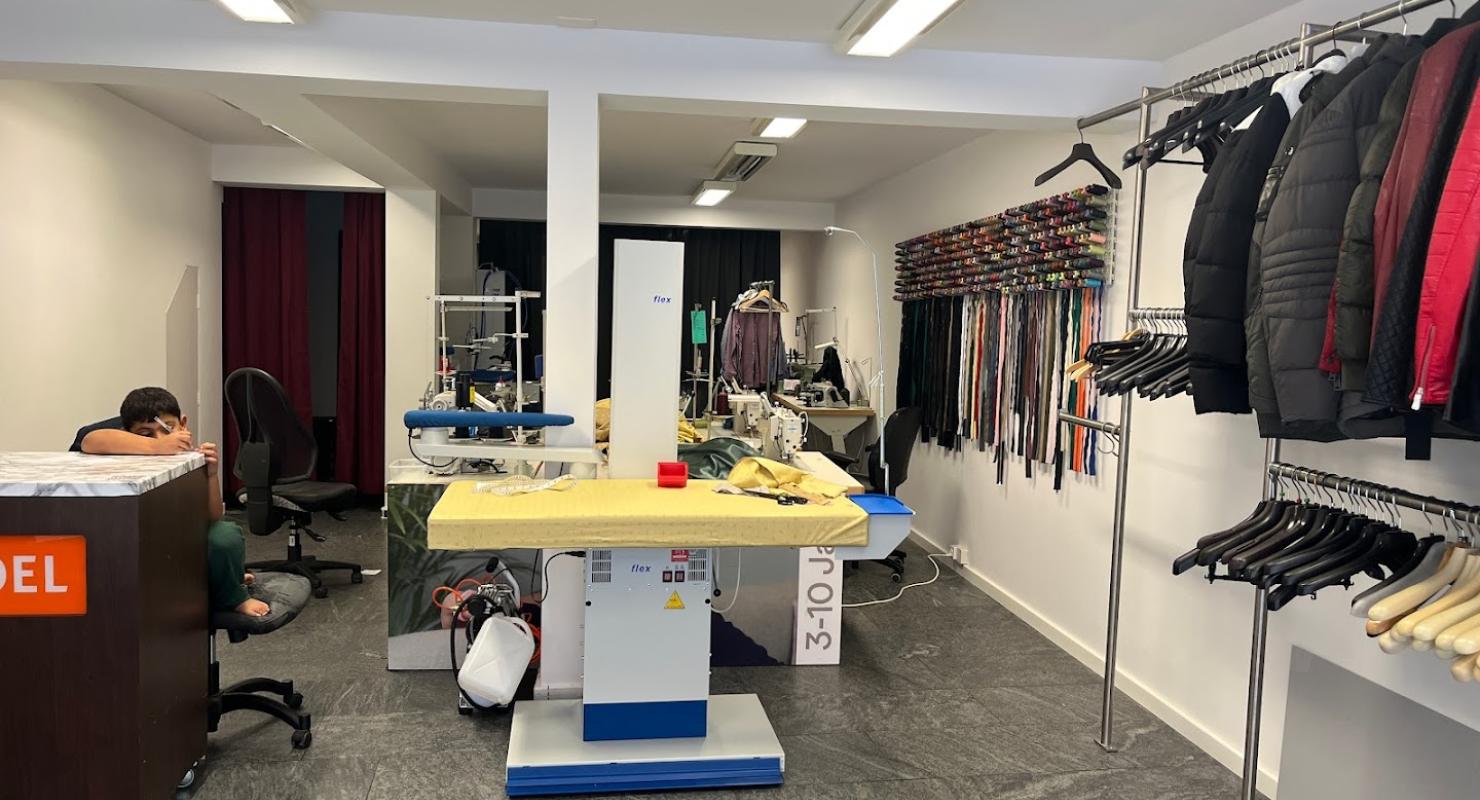 Stecknadel Thun Schneiderei - Mode upcyclée in Berne
