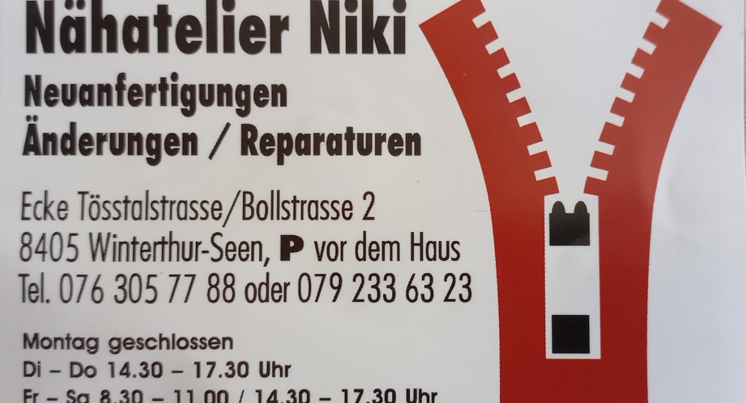 Nähatelier Niki - Mode upcyclée in Zurich