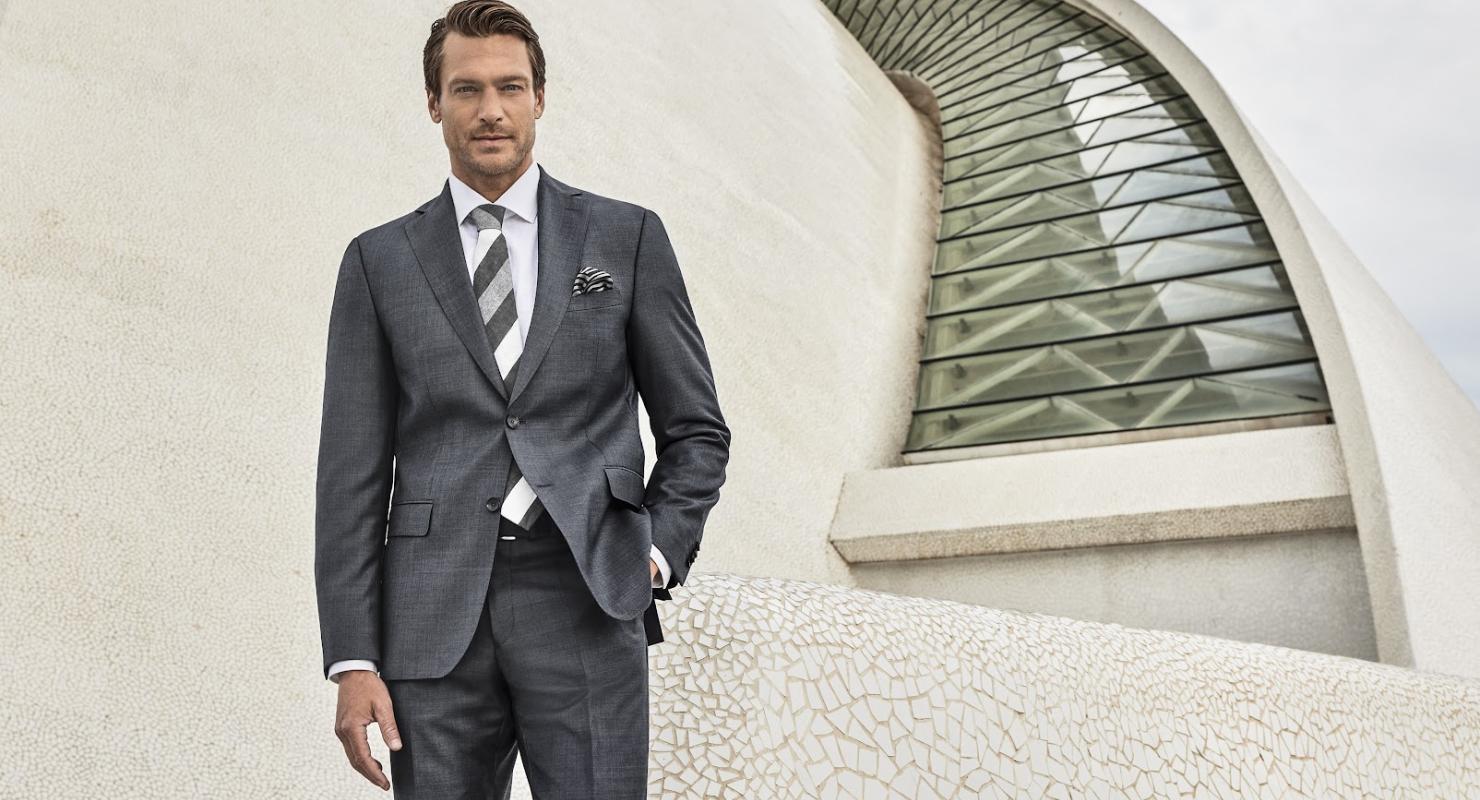 Herrenausstatter MK Kadrou Massanzug - Masshemd - Hochzeitsanzug - Moda upcycled in Basilea-Città